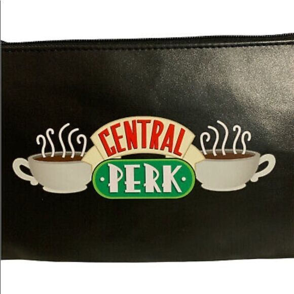 Friends Central Perk Cosmetic Bag Zip Makeup Pouch TV Series NEW Travel Case‎ - Picture 2 of 3